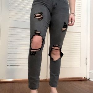 Black Ripped Jeans